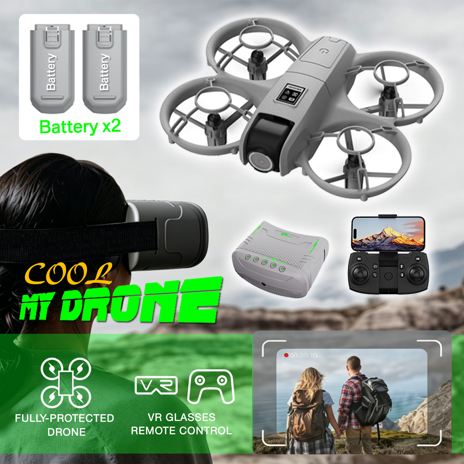 Mini Drone That Is Easy For Be - Drone Gimbal Brushless ulasan dan harga
