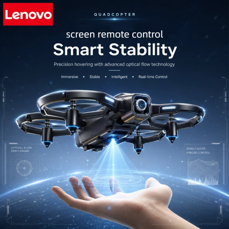 Lenovo Drone 8K Aerial HD Inte - Drone Gimbal 3 Axis ulasan dan harga