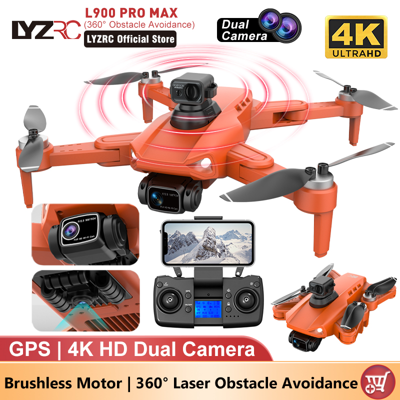LYZRC L900 PRO MAX Drone 4K Pr - Drone Gimbal 2 Axis ulasan dan harga