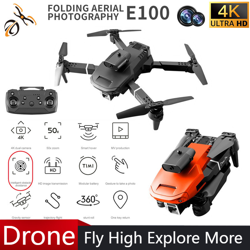 Mini E100 Four-sided Obstacle  - Drone Gimbal 2 Axis ulasan dan harga