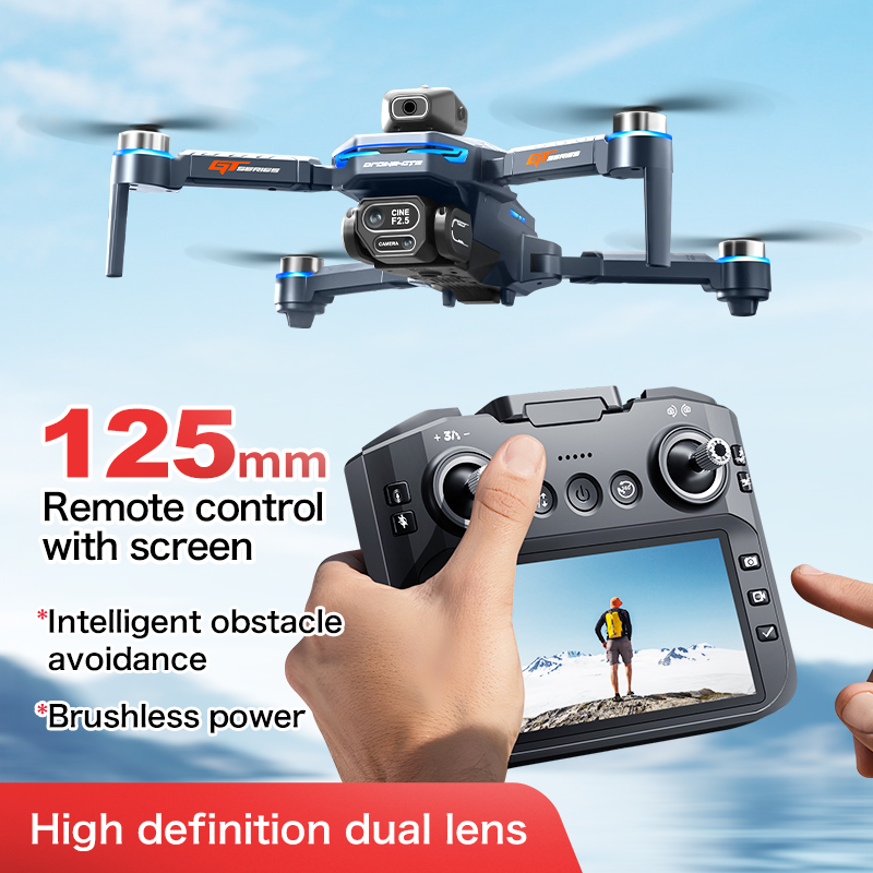 GT8 Obstacle Avoidance Aerial  - Drone Gimbal Brushless ulasan dan harga
