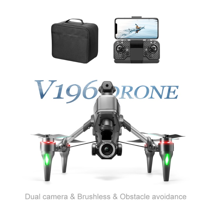 2025 V196 Automatic Obstacle A - Drone Gimbal Brushless ulasan dan harga