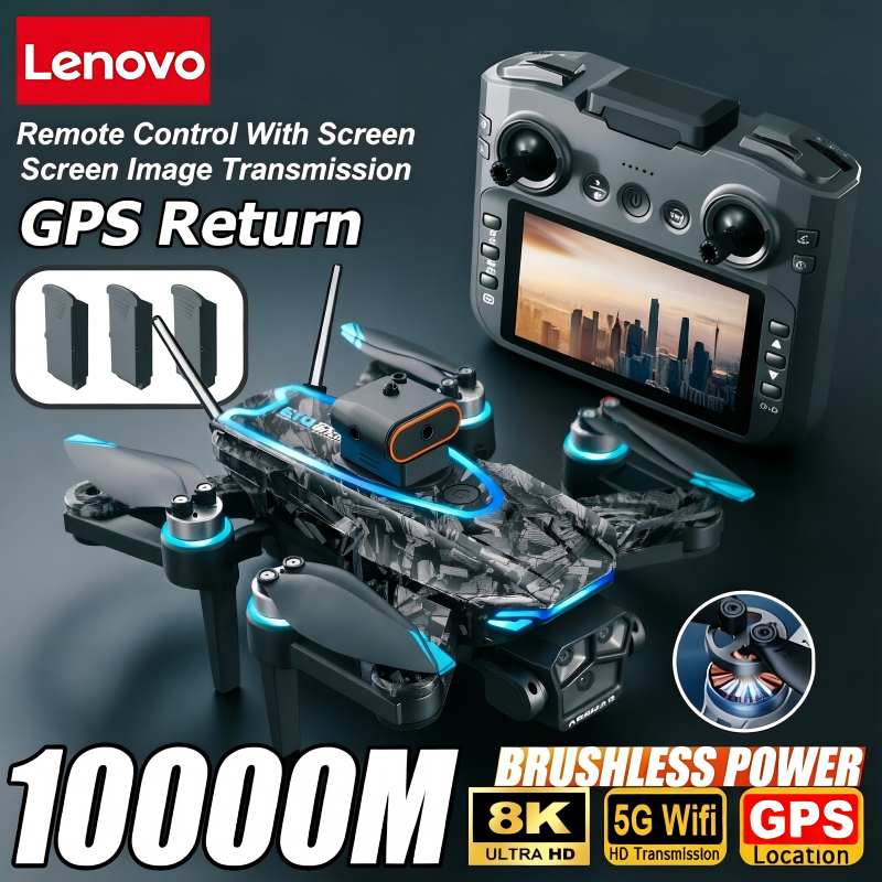 Lenovo D13 GPS Drone 8K Triple - Drone Gimbal Mount ulasan dan harga