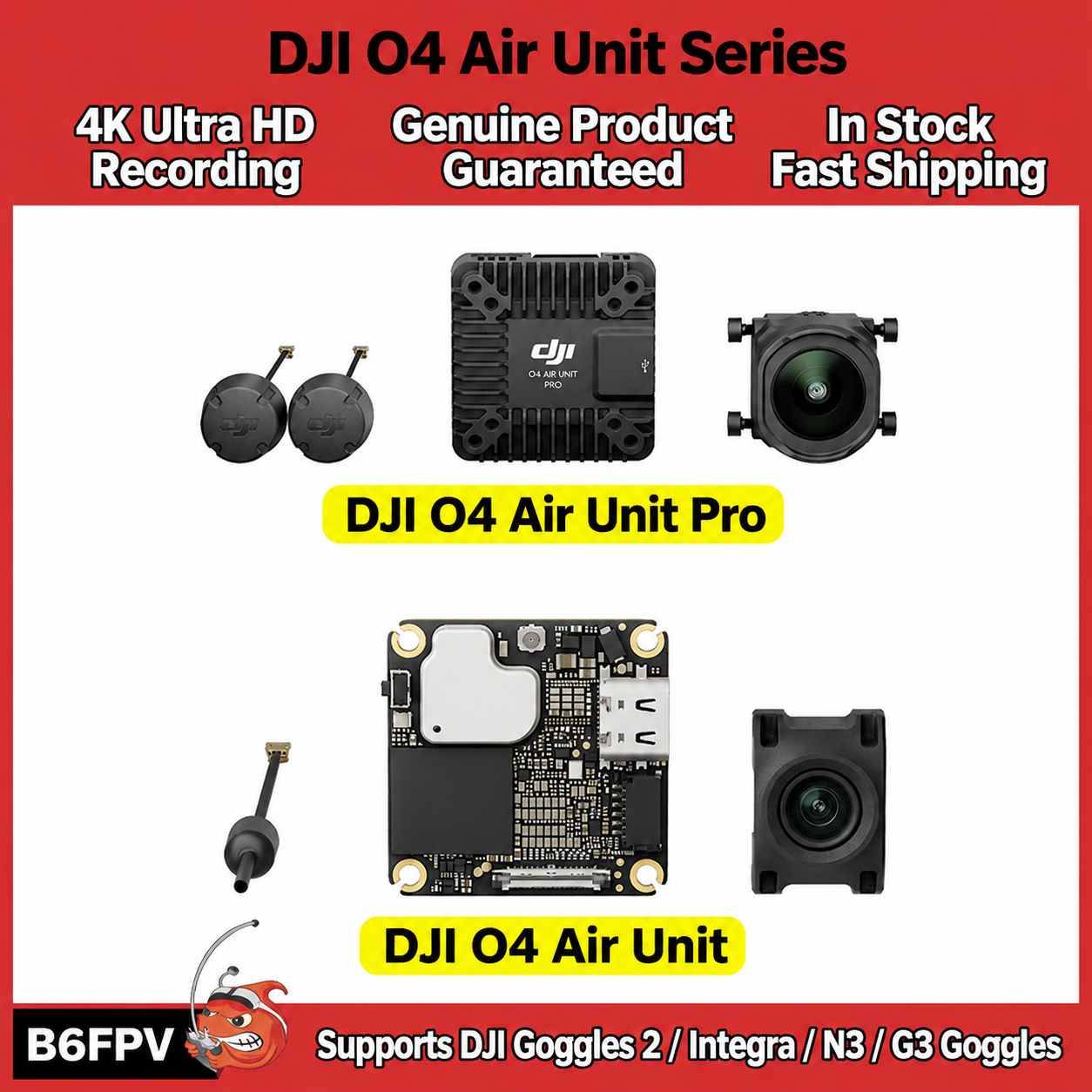DJI O4 Air Unit Series Flagshi - Drone Gimbal Controller ulasan dan harga